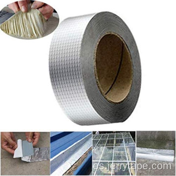 Cinta adhesiva de sellado impermeable de papel de aluminio butílico